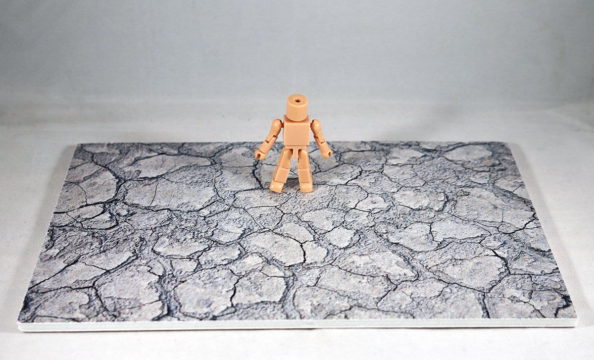 Cracked Concrete Floor