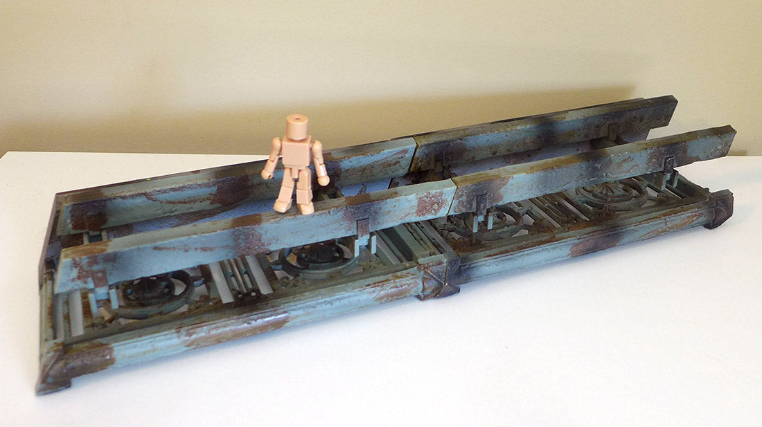 Last One: Industrial Elevated Rail Track