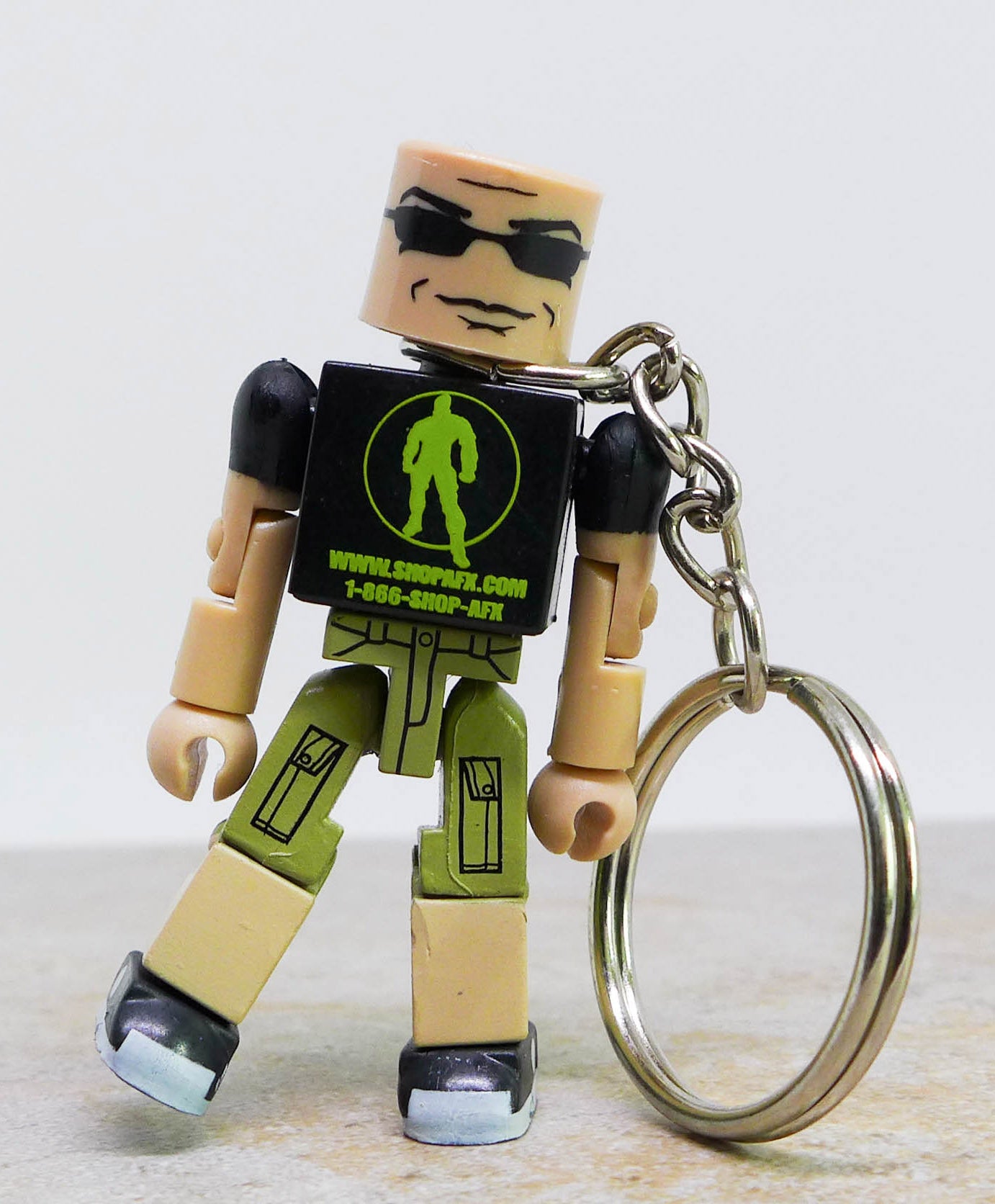 2009 SDCC Action Figure Xpress Black Loose Minimate (Promotional Single Pack)