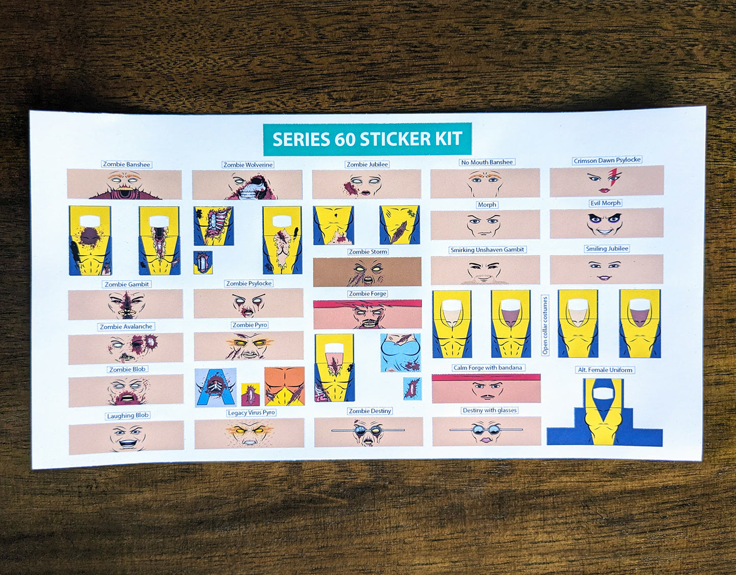 Series 60 Sticker Kit