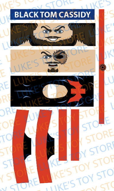Black Tom Cassidy Character Stickers