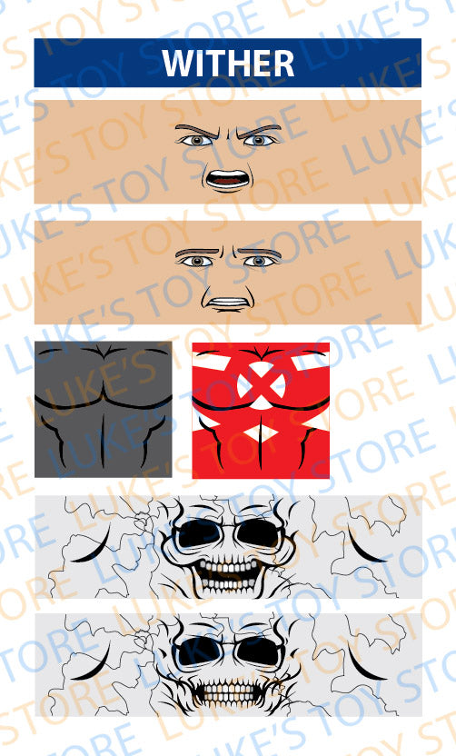 Wither Character Stickers
