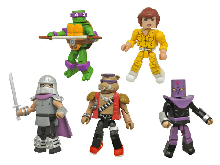 TMNT Deluxe Turtle Blimp Minimates Box Set
