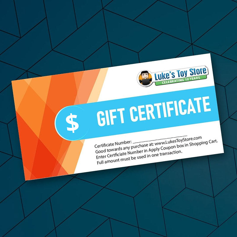 Luke's Toy Store Gift Certificate - Choose Your Amount