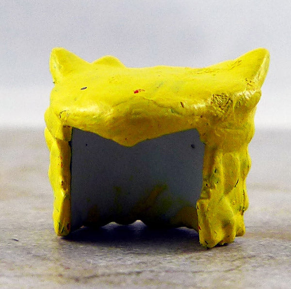 Custom Painted Yellow Hair