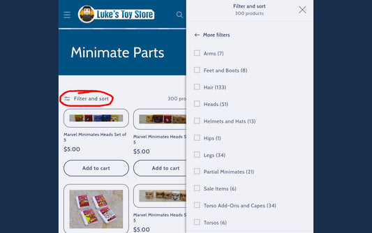 Finding Minimate Parts Just Got Easier