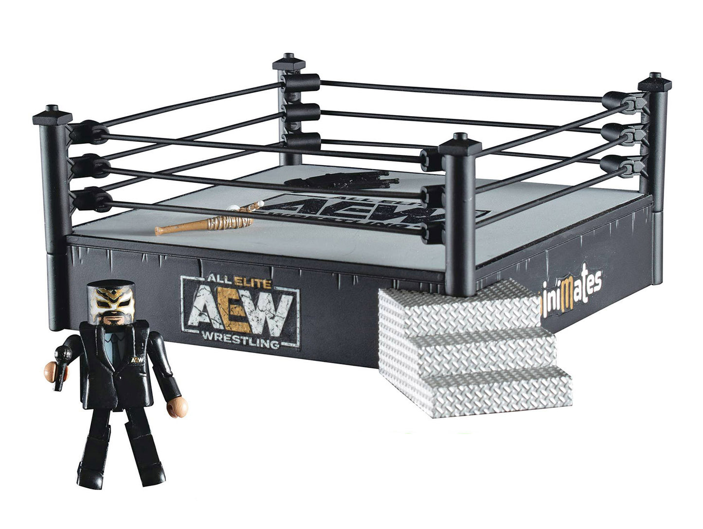 AEW Minimates Wrestling Ring Playset