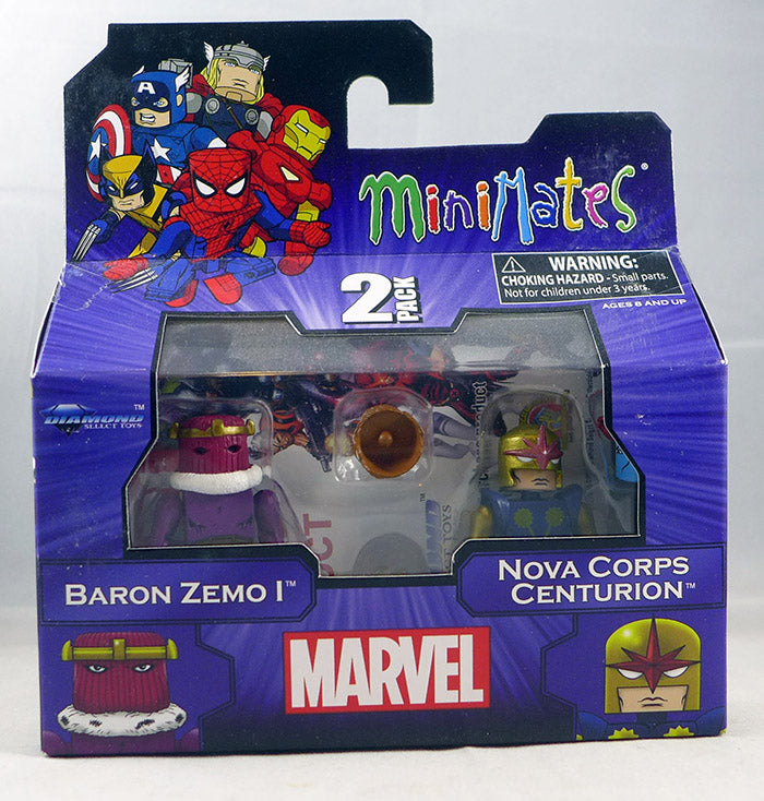 Marvel Minimates Baron Zemo 1 & Nova Corps Centurion – Luke's Toy Store