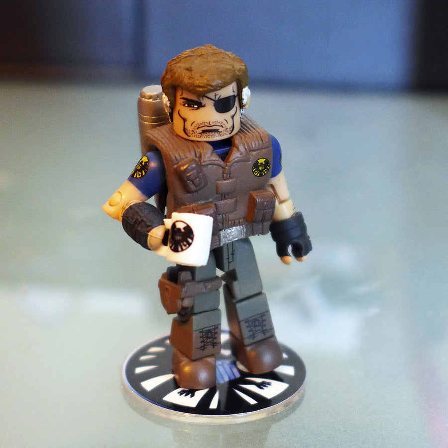 Minimate Showcase Stand – SHIELD Logo Base