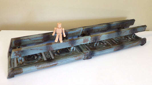 Last One: Industrial Elevated Rail Track