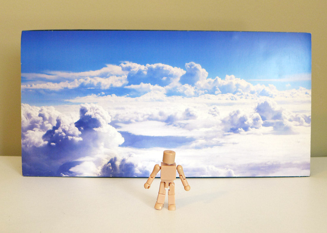 Last One: Cloudy Sky Backdrop (Slight Wear)