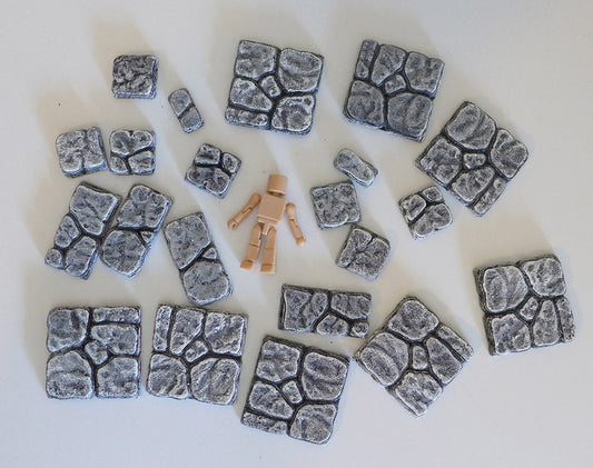 Last One: Stone Tile Set of 21