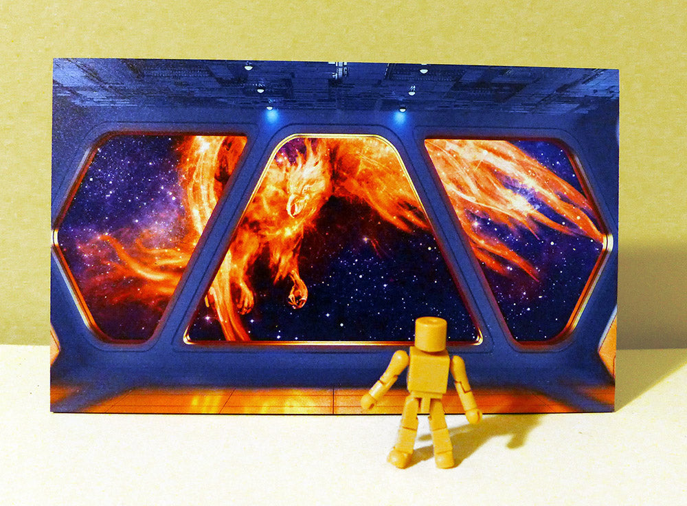 Last One: Phoenix Force Space Backdrop