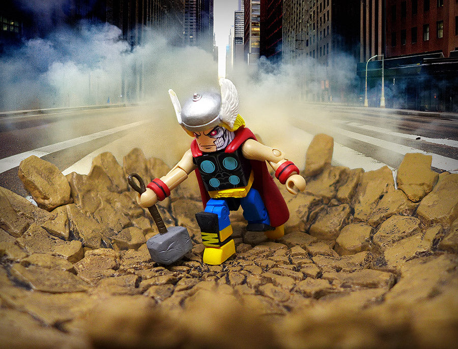 Deluxe Marvel Robots Sticker Kit