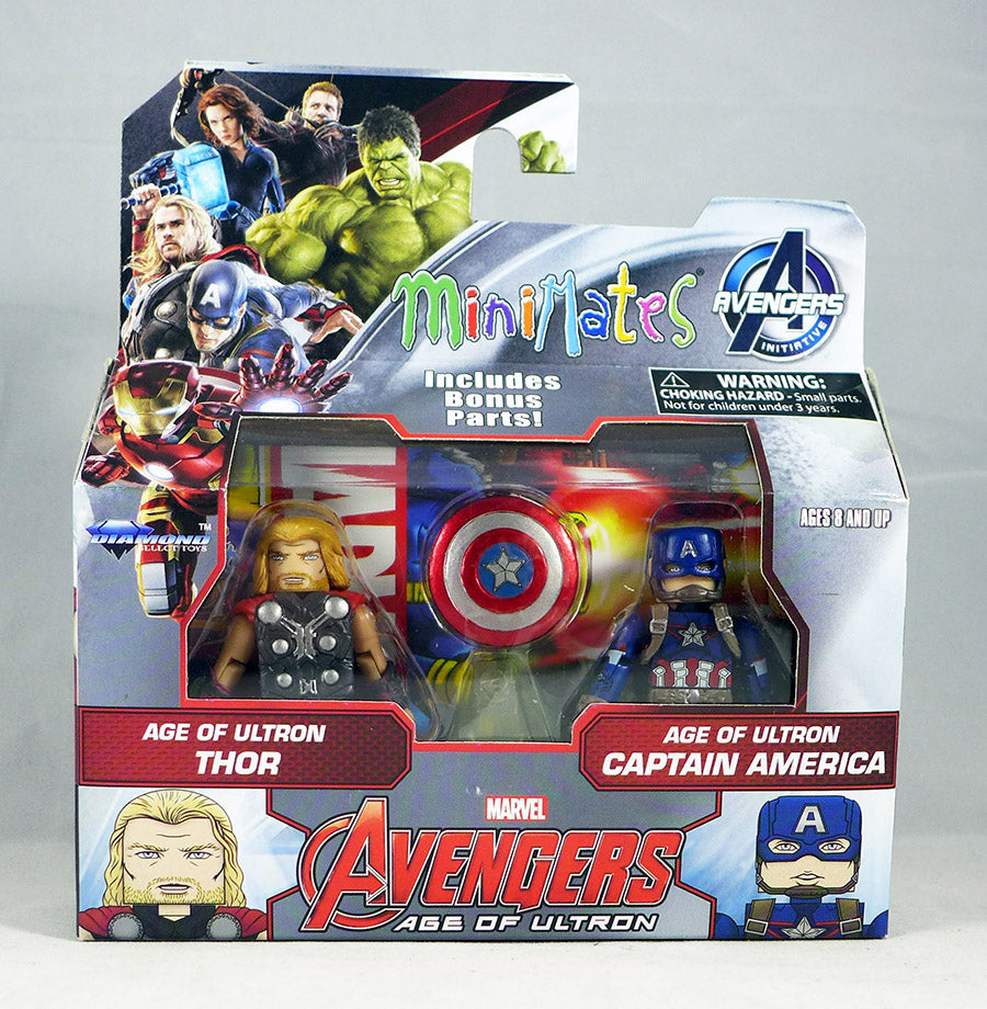 Marvel Minimates Age of Ultron Thor & Captain America