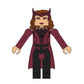 Dead Doctor Strange & Scarlet Witch Custom Minimates with Wong Stickers