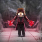 Dead Doctor Strange & Scarlet Witch Custom Minimates with Wong Stickers