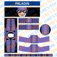 Paladin Character Stickers
