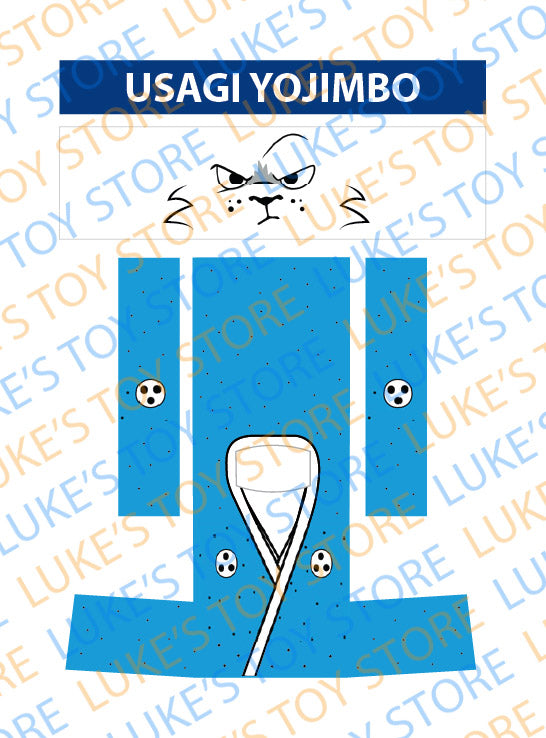 Usagi Yojimbo Character Stickers