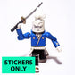 Usagi Yojimbo Character Stickers