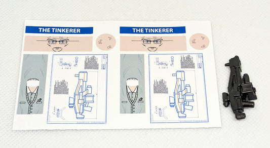 The Tinkerer Character Sticker Kit with Weapon