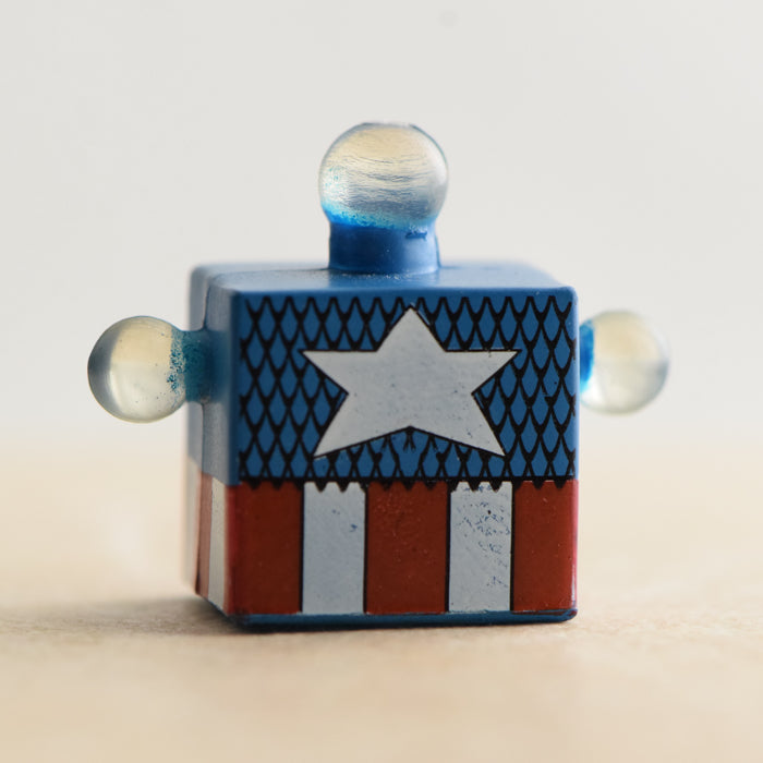 Reborn Captain America Red, White and Blue Torso (Marvel Captain America Through the Ages Box Set)