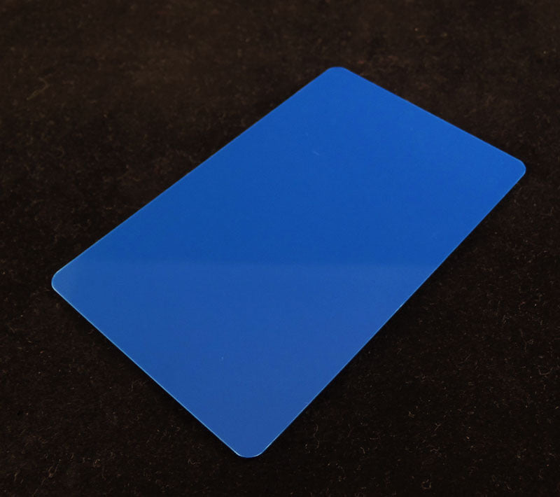 Blue Colored Plastic Sheet for Customizing