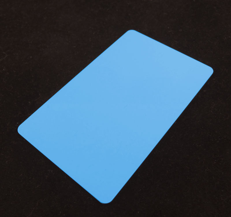 Light Blue Colored Plastic Sheet for Customizing